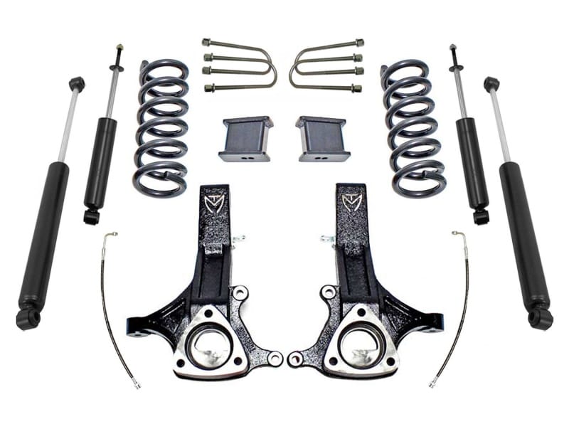 MaxTrac 02-08 Dodge RAM 1500 2WD 5.7L V8 Hemi 7in/4in MaxPro Spindle Lift Kit w/MaxTrac Shocks