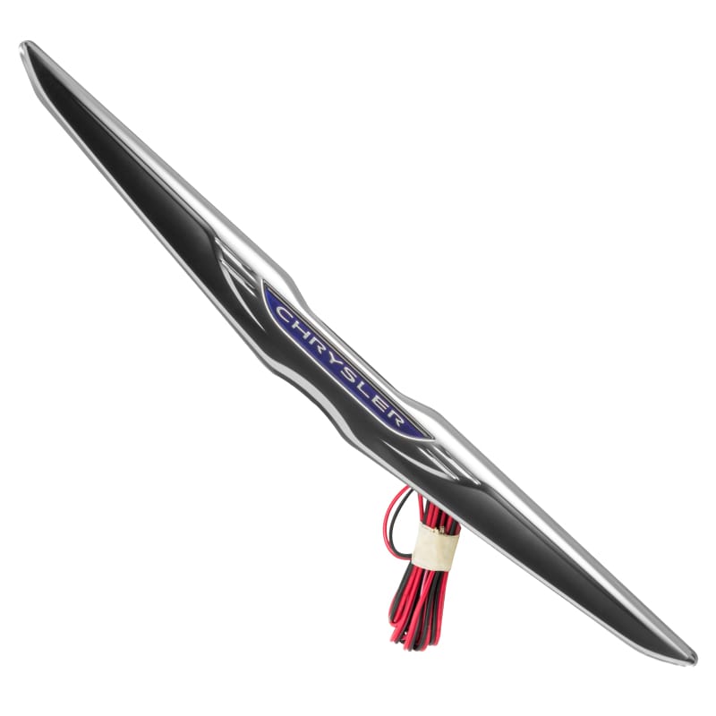 Oracle Chrysler Illuminated LED Sleek Wing - Dual Intensity - Red