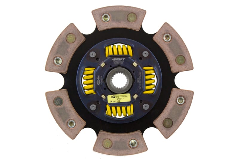 ACT 1993 Hyundai Elantra 6 Pad Sprung Race Disc - 6214104
