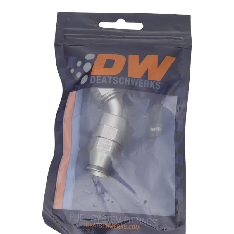 DeatschWerks 6AN Female Swivel 45-Degree Hose End PTFE (Incl. 1 Olive Insert) thumbnail 2