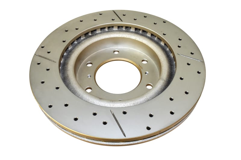 DBA 07-18 Jeep Wrangler (w/332mm Front Rotor) Front Drilled & Slotted Street Series Rotor thumbnail 2