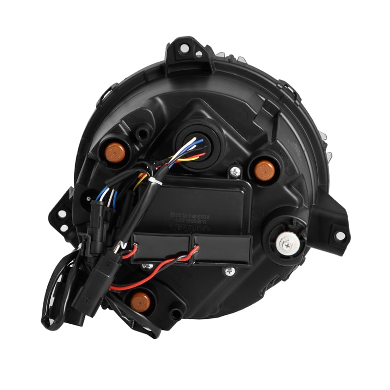 AlphaRex 18-23 Jeep Wrangler JL/Gladiator JT LED Proj Headlights Alpha-Blk w/ Activ Light/Seq Signal thumbnail 2