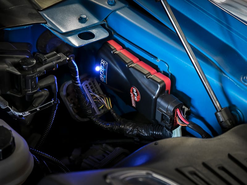 aFe Power 18-21 Jeep Wrangler JL 2.0L (t) Scorcher Blue Bluetooth Power Module thumbnail 5