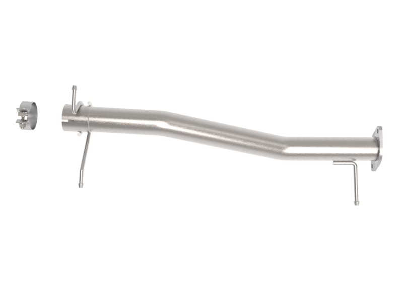 aFe Apollo GT Series 409 Stainless Steel Muffler Delete Pipe 2019 Ram 1500 V8-5.7L HEMI thumbnail 2