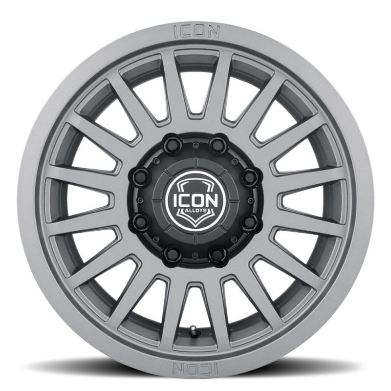 ICON Recon SLX 18x9 8x6.5 BP 12mm Offset 5.5in BS 121.4mm Hub Bore Charcoal Wheel thumbnail 3