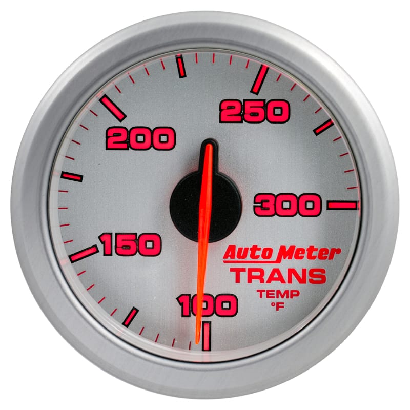 Autometer Airdrive 2-1/6in Trans Temperature Gauge 100-300 Degrees F - Silver thumbnail 6