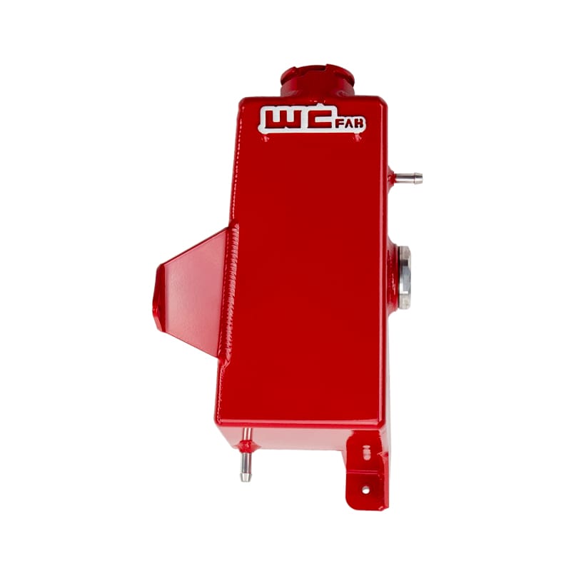 Wehrli 10-12 Cummins 6.7L Coolant Tank (OEM Placement) - Bengal Red thumbnail 3