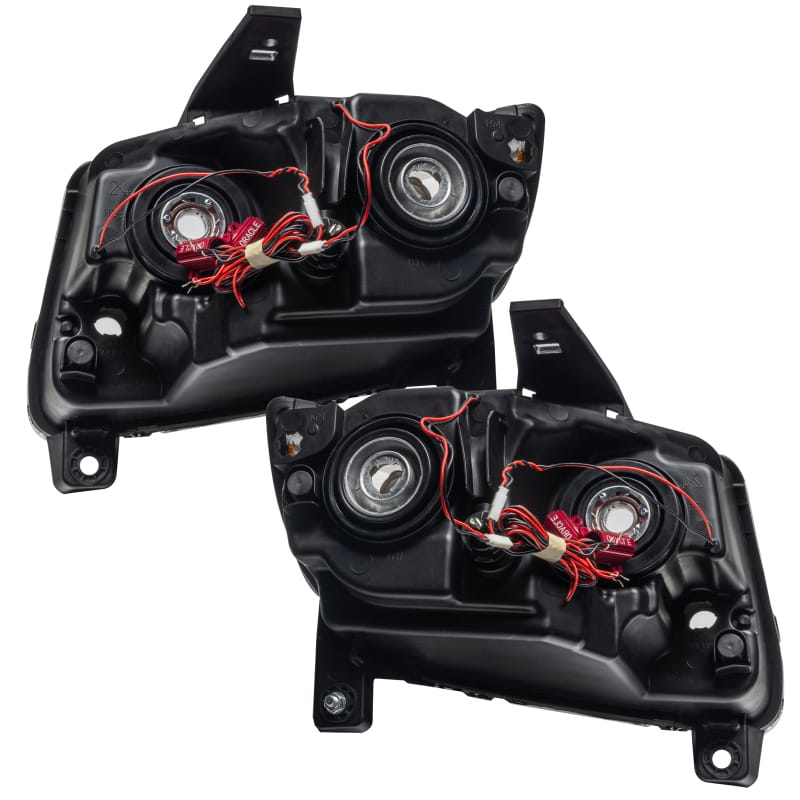 Oracle 11-13 Jeep Grand Cherokee Pre-Assembled Halo Headlights (Non HID) Chrome - UV/Purple thumbnail 5