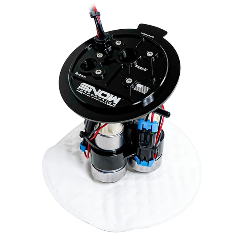 Snow Performance 2005+ Dodge Charger / 2005+ Dodge Challenger Race Fuel Hat - Dual Pump thumbnail 2