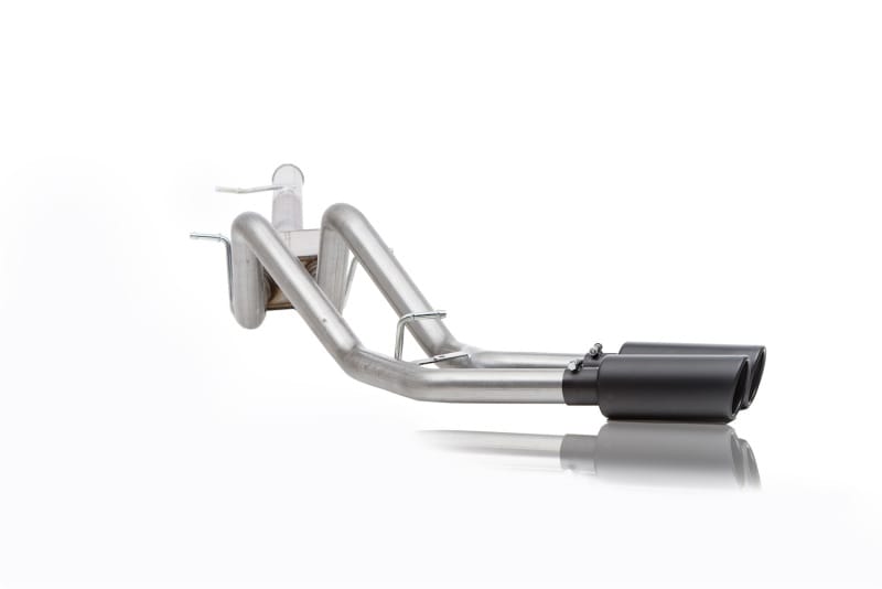 Gibson 11-18 Ram 1500 Big Horn 5.7L 2.25in Cat-Back Dual Sport Exhaust - Black Elite thumbnail 2