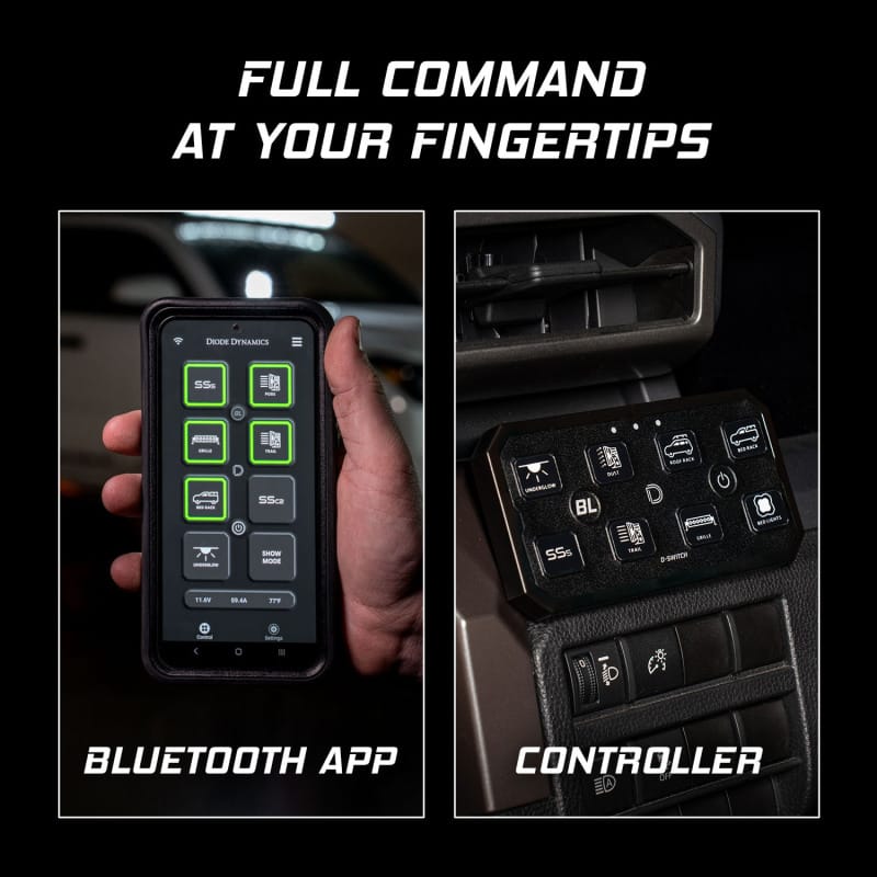 Diode Dynamics D-Switch 8 Button Controller Kit thumbnail 4