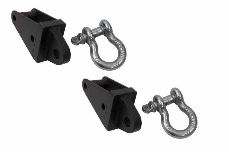 Fishbone Offroad 07-18 JK Wrangler Rubicon and Unlimited Jeep JK Rear D-Ring Frame Mounts thumbnail 3
