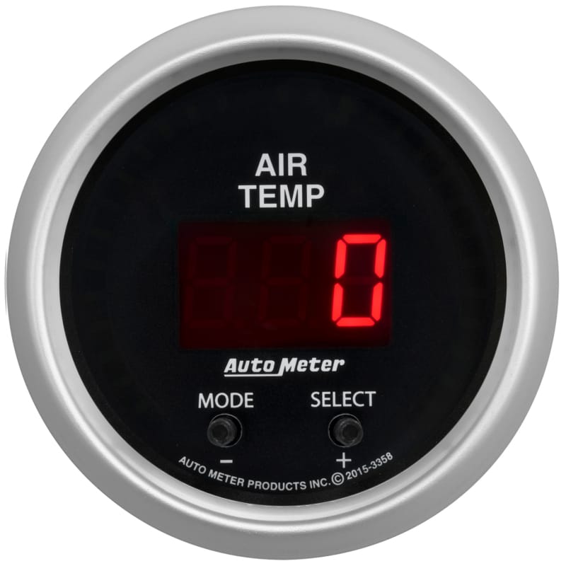 Autometer 2-1/16in 0-300 Degree F Digital Sport-Comp Gauge thumbnail 2
