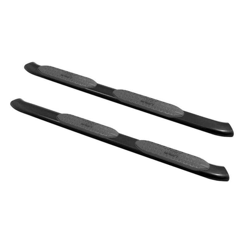 Westin 18-20 Jeep Wrangler JL Unlimited 4DR PRO TRAXX 5 Oval Nerf Step Bars - Textured Black thumbnail 2