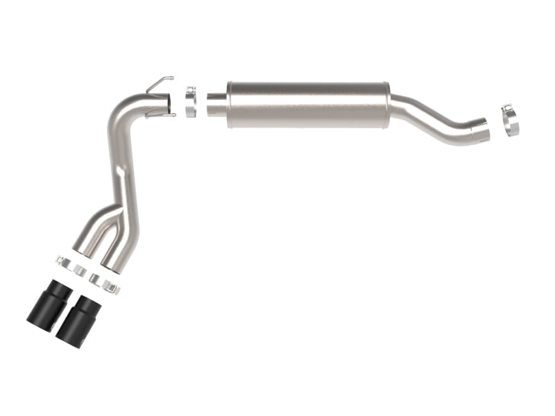 aFe POWER Rebel Series 3.5in SS Cat Back Exhaust w/Black Tips 19-21 RAM V8-6.4L Hemi thumbnail 3