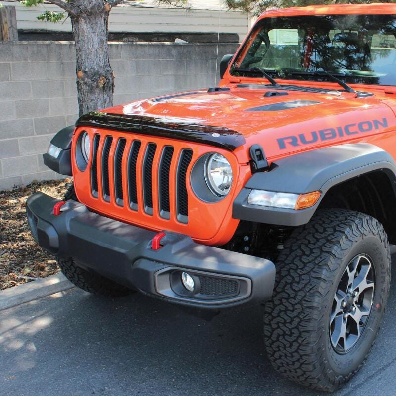 Westin 2018 Jeep Wrangler JL Platinum Bug Shield - Smoke thumbnail 2