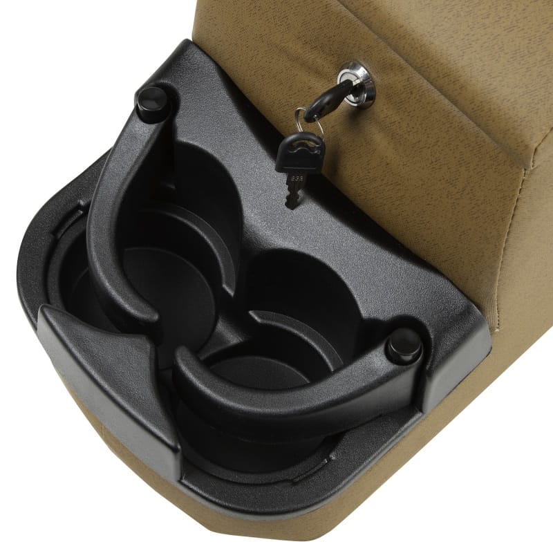 Rampage 1976-1983 Jeep CJ5 Deluxe Locking Center Console - Spice thumbnail 2