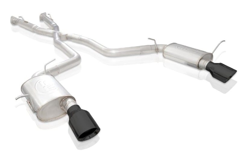 Stainless Works 18-19 Dodge Durango 6.4L Legend Catback Exhaust w/ Black Tips thumbnail 2