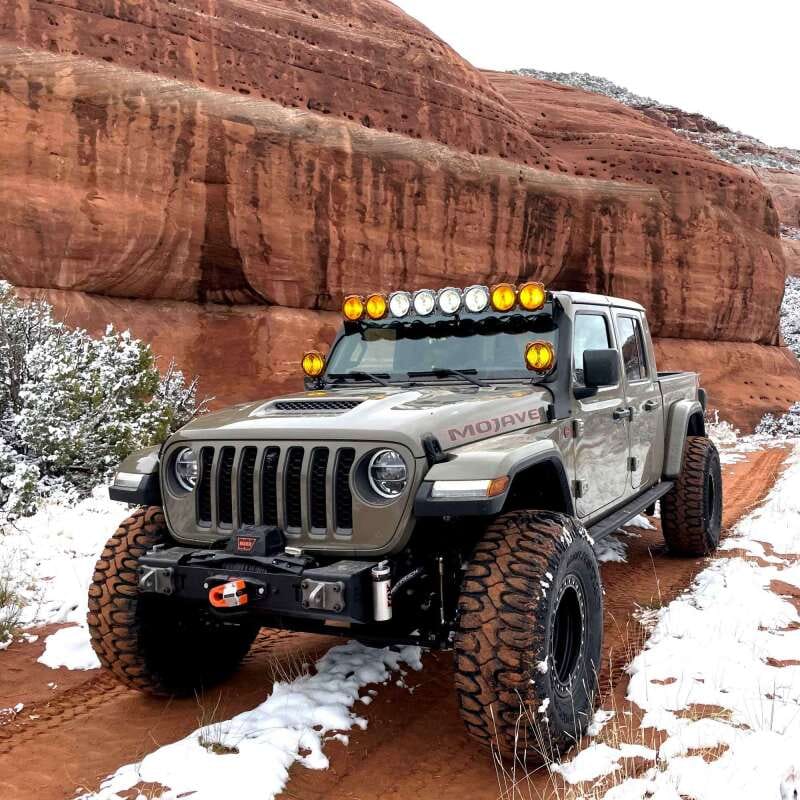 KC HiLiTES 21-23 Jeep 392/Mojave Overhead Mount Bracket Set for 50in. Light Bar (Pair) thumbnail 4