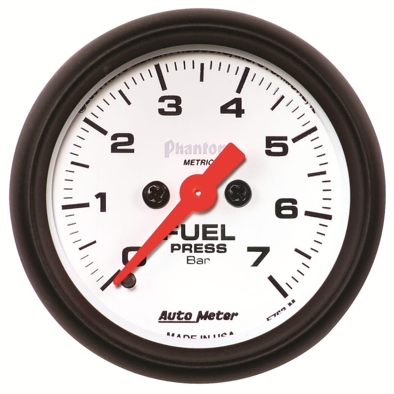 AutoMeter Gauge Fuel Pressure 2-1/16in. 7Bar Digital Stepper Motor Phantom thumbnail 2