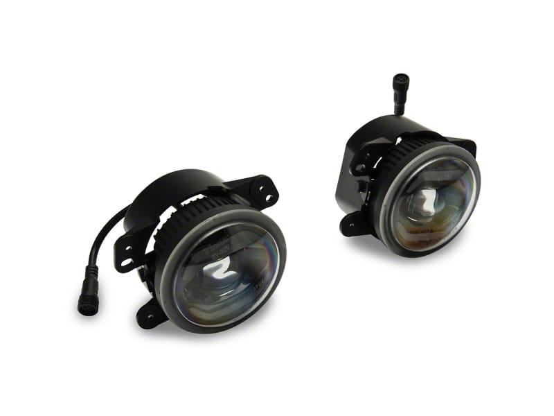 Raxiom 10-23 Jeep Wrangler JK & JL Axial Series LED DRL Fog Lights - J127019