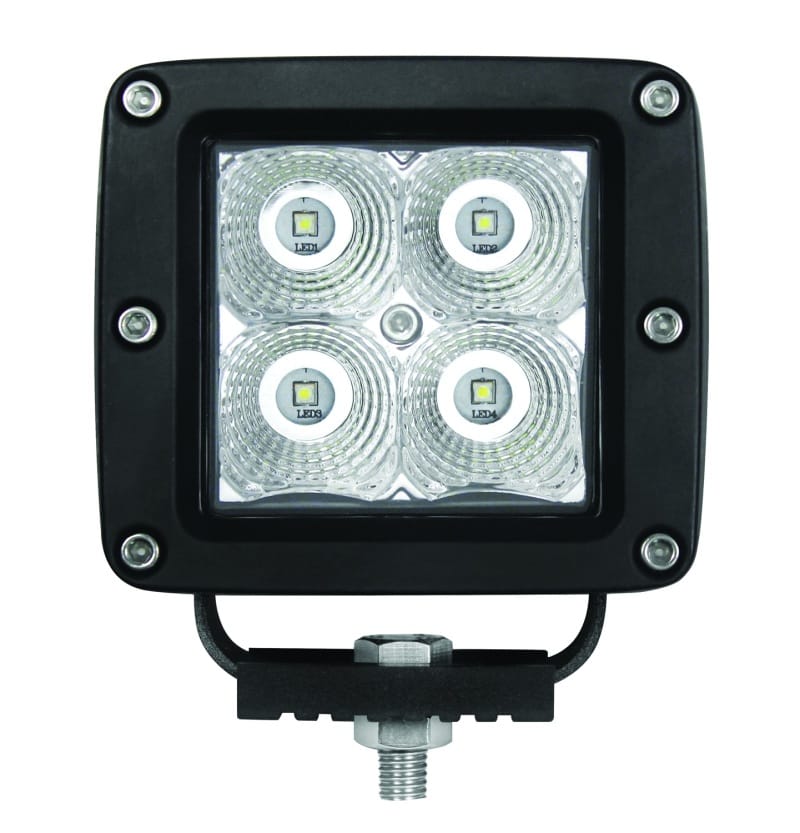 Hella HVF Cube 4 LED Off Road Kit - 3.1in 12W Spot Beam