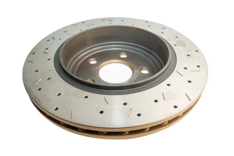 DBA 12-19 Jeep Grand Cherokee SRT8 Rear Drilled & Slotted 4000 XS Series Rotor thumbnail 2