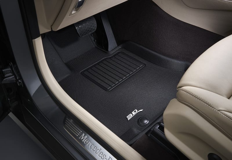 3D MAXpider 2011-2020 Dodge/Chrysler Charger Rwd/300/300C Rwd Kagu 1st Row Floormat - Black thumbnail 2