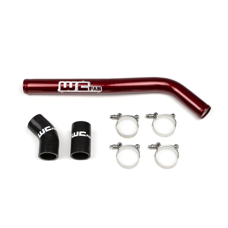 Wehrli 98.5-02 Cummins 5.9L Upper Coolant Pipe - Brizzle Blue