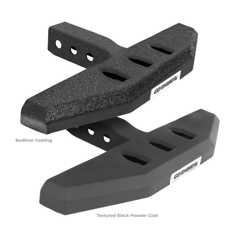 Go Rhino RB20 Slim Hitch Step - 18in. Long / Universal (Fits 2in. Receivers) - Tex. Blk thumbnail 4