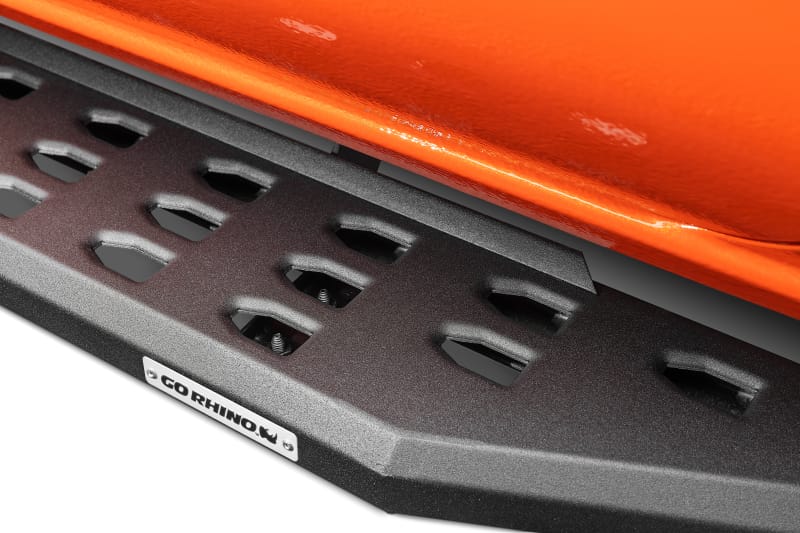 Go Rhino RB20 Running Boards - Tex Black - 80in thumbnail 2