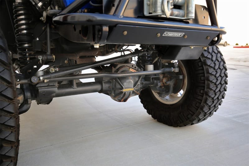 Fabtech Jeep TJ Steering Box Skid Plate - Black thumbnail 2