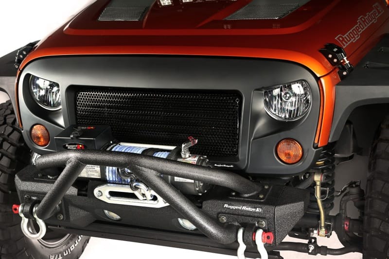 Rugged Ridge Spartan Grille 07-18 Jeep Wrangler JK thumbnail 3