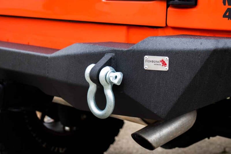 Fishbone Offroad 07-18 Jeep Wrangler JK Rear Bumper Mako thumbnail 4