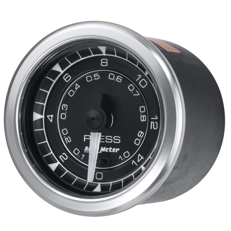 Autometer Chrono 2-1/16in 15PSI Pressure Gauge thumbnail 2