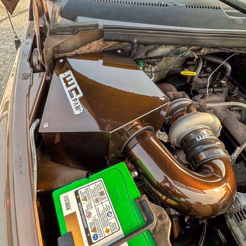 Wehrli 98.5-02 Cummins 5.9L 4in Intake Kit - WCFab Grey thumbnail 3