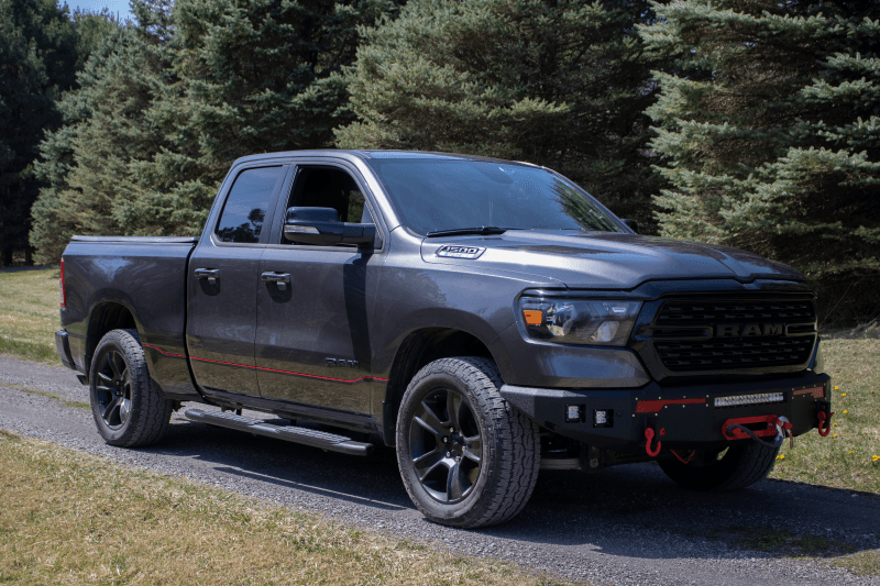 Fishbone Offroad 2019+ Ram 1500 Pike Winch Plate - Black thumbnail 4