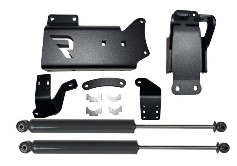 Superlift 14-25 Ram 2500/13-25 Ram 3500 (w/SH Cylinders) Dual Steering Stabilizer Kit