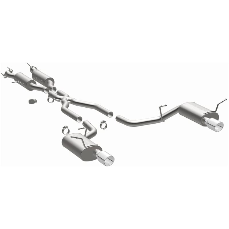 MagnaFlow 11-12 Dodge Durango V8 5.7L Dual Split Rear Exit Stainless Cat Back Performance Exhaust thumbnail 3