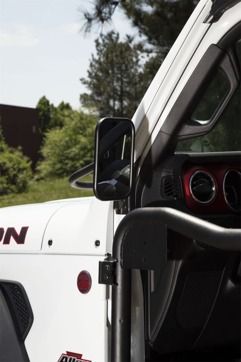 Rugged Ridge 18-20 Jeep Wrangler JL/JT Rectangular Trail Mirror thumbnail 3