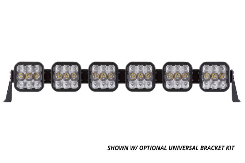 Diode Dynamics SS5 Sport Universal CrossLink 6-Pod Lightbar - White Combo thumbnail 2