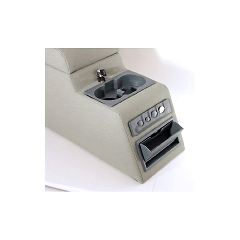 Rugged Ridge Ultimate Locking Console Gray 76-95 Jeep CJ / Jeep Wrangler thumbnail 2