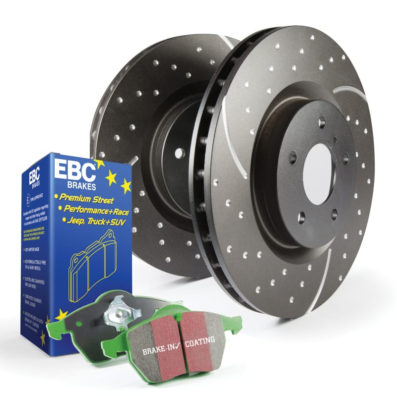 EBC S3 Kits Greenstuff Pads and GD Rotors - S3KR1165