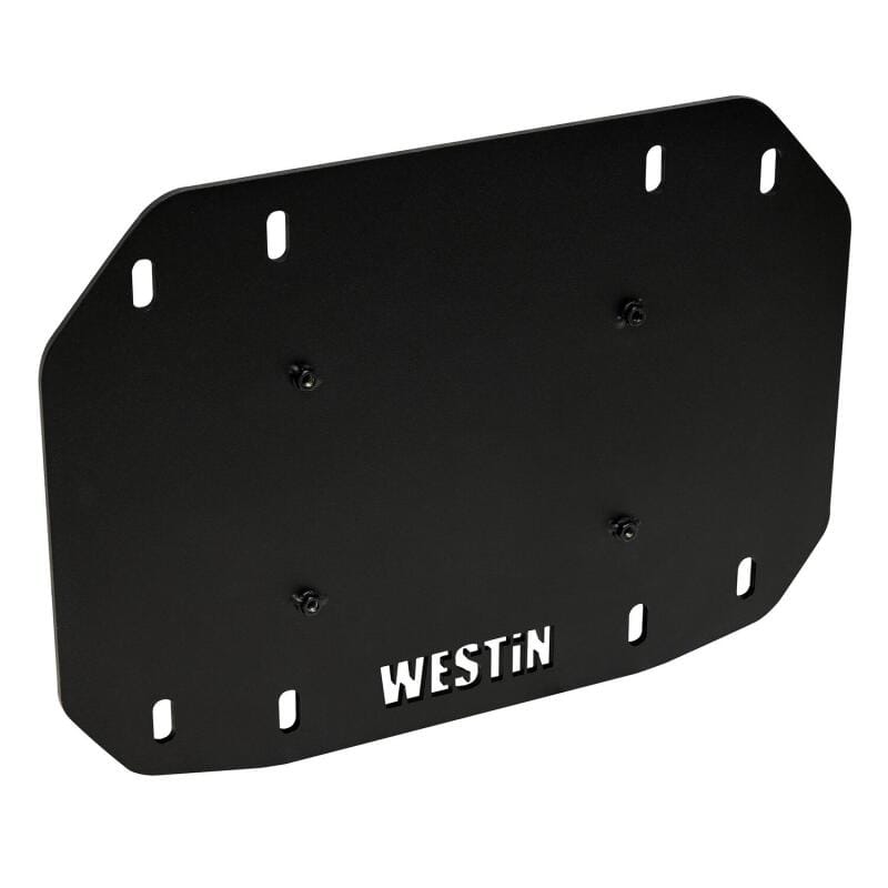 Westin 18-25 Wrangler JL Spare Tire Delete Plate - Tex. Blk thumbnail 2