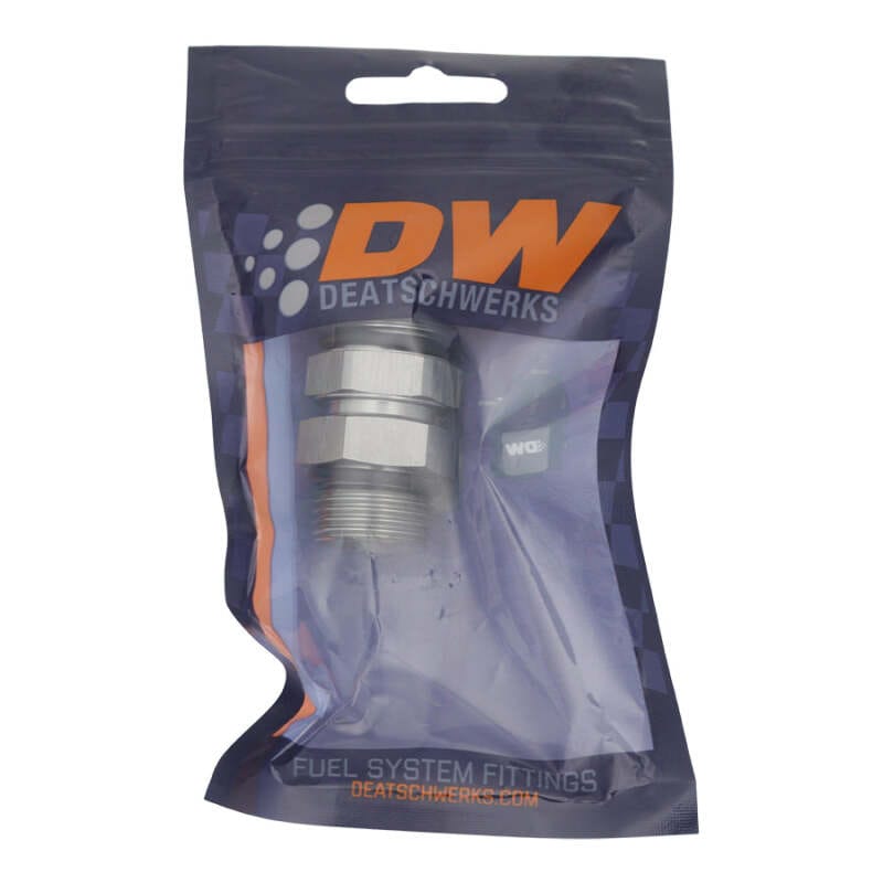 DeatschWerks 10AN ORB Male to 10AN ORB Male Swivel Adapter - Anodized DW Titanium thumbnail 2