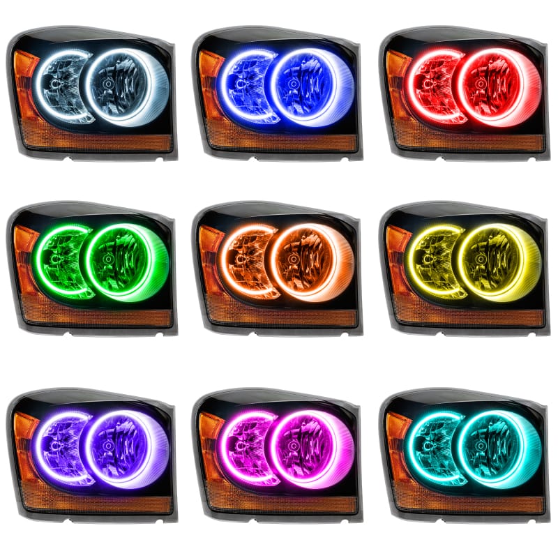 Oracle Dodge Durango 04-06 Halo Kit - ColorSHIFT