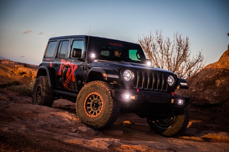Fox 18-Up Jeep JL / 20-Up Gladiator 2.0 Factory Series Gen2 2.0in. Trvl 10in. Ext Rear Bump Stop IFP thumbnail 2