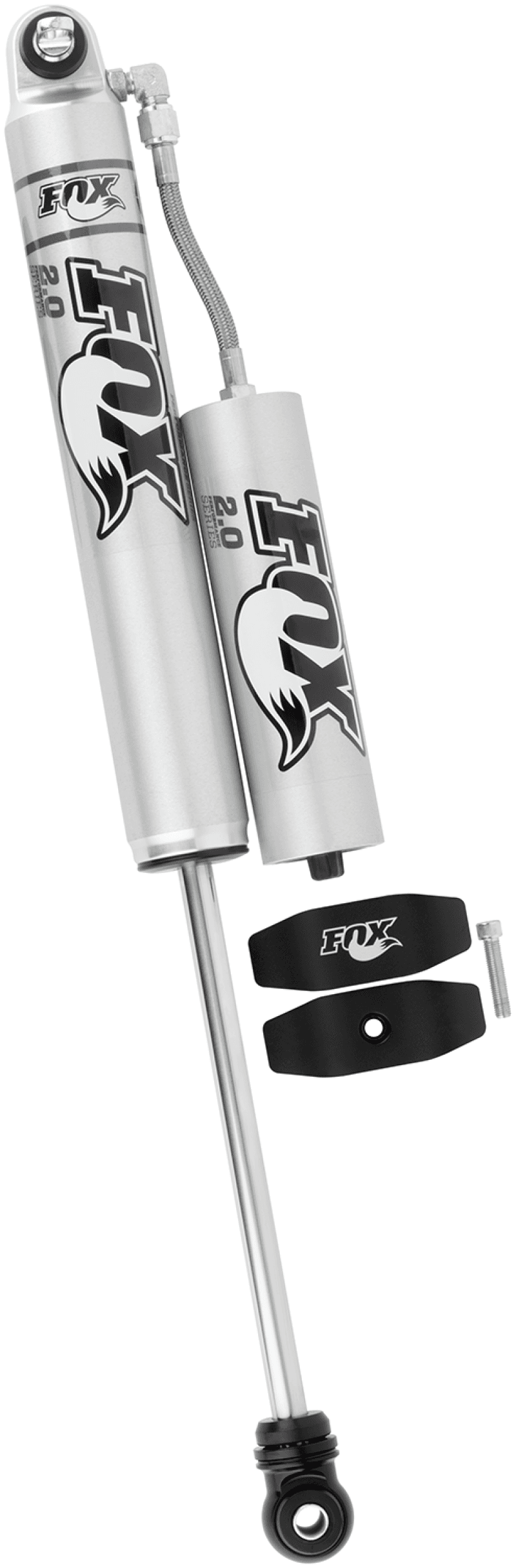 Fox 07+ Jeep JK 2.0 Performance Series 10.1in. Smooth Body Remote Res. Rear Shock / 2.5-4in. Lift thumbnail 4