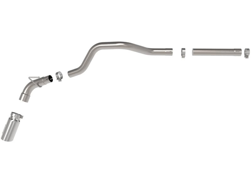 aFe Large Bore-HD 3in 409-SS DPF-Back Exhaust System w/ Polished Tip 14-19 RAM 1500 V6 3.0L (td) thumbnail 3