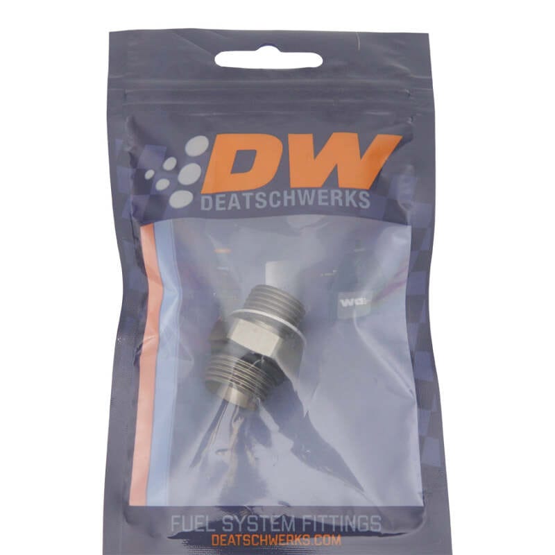 DeatschWerks 8AN ORB Male To 16 X 1.5 Metric Male (Incl O-Ring and Crush Washer) thumbnail 2